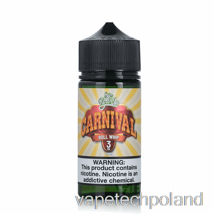 Vape Polska Roll Whip - Carnival - Sok Roll-upz E-Liquid - 100ml 6mg